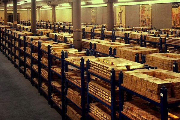 بیش از ۱۲۰۰ تن طلا توسط بانک‌های مرکزی جهان خریداری شد