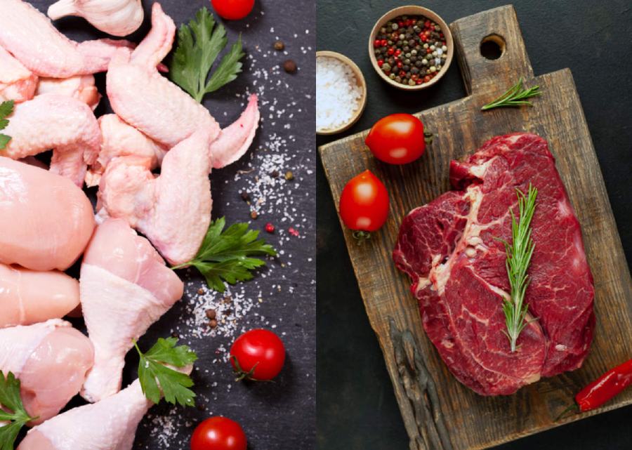 جدید ترین قیمت گوشت قرمز و مرغ در بازار +جدول