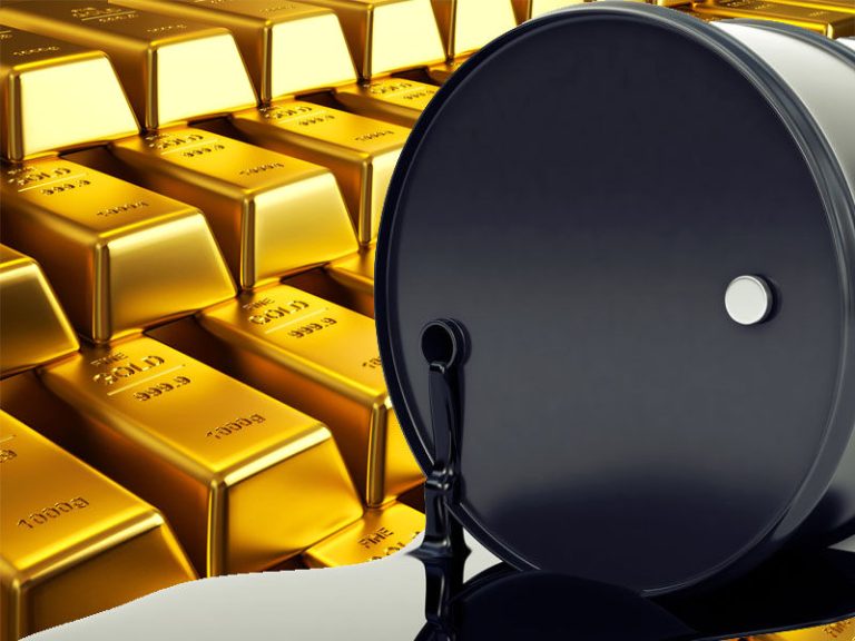 افزایش بهای نفت و کاهش قیمت طلا در بازارهای جهانی