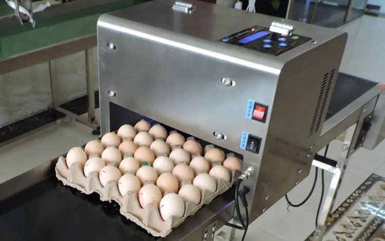 چاپ روی تخم مرغ با جت پرینتر چطور انجام می شود؟