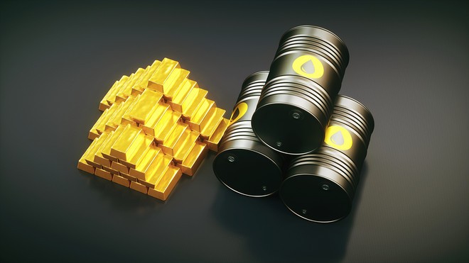 کاهش قیمت نفت و افزایش بهای طلا در بازارهای جهانی