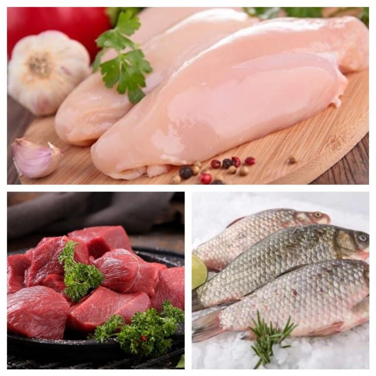 جدیدترین قیمت انواع گوشت قرمز، انواع مرغ و تخم مرغ وانواع ماهی در بازار+ جدول قیمت