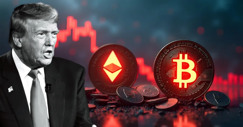 ترامپ دوباره بازار کریپتو را به خاک و خون کشید