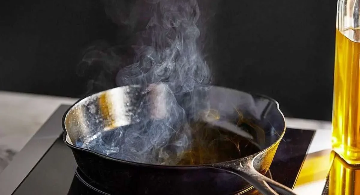 دود خطرناک در آشپزخانه