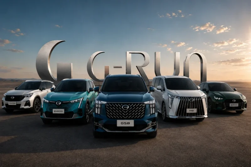 جیران موتور قیمت جدید محصولات GAC را برای تیرماه ۱۴۰۵ اعلام کرد